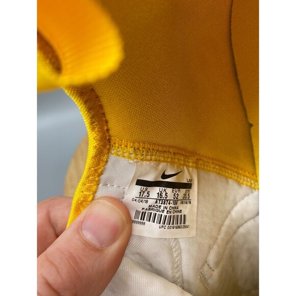 Nike Kobe AD Exodus Shoes Yellow White Basketball Sneakers AT3874-106 Mens 17.5 - Picture 9 of 12